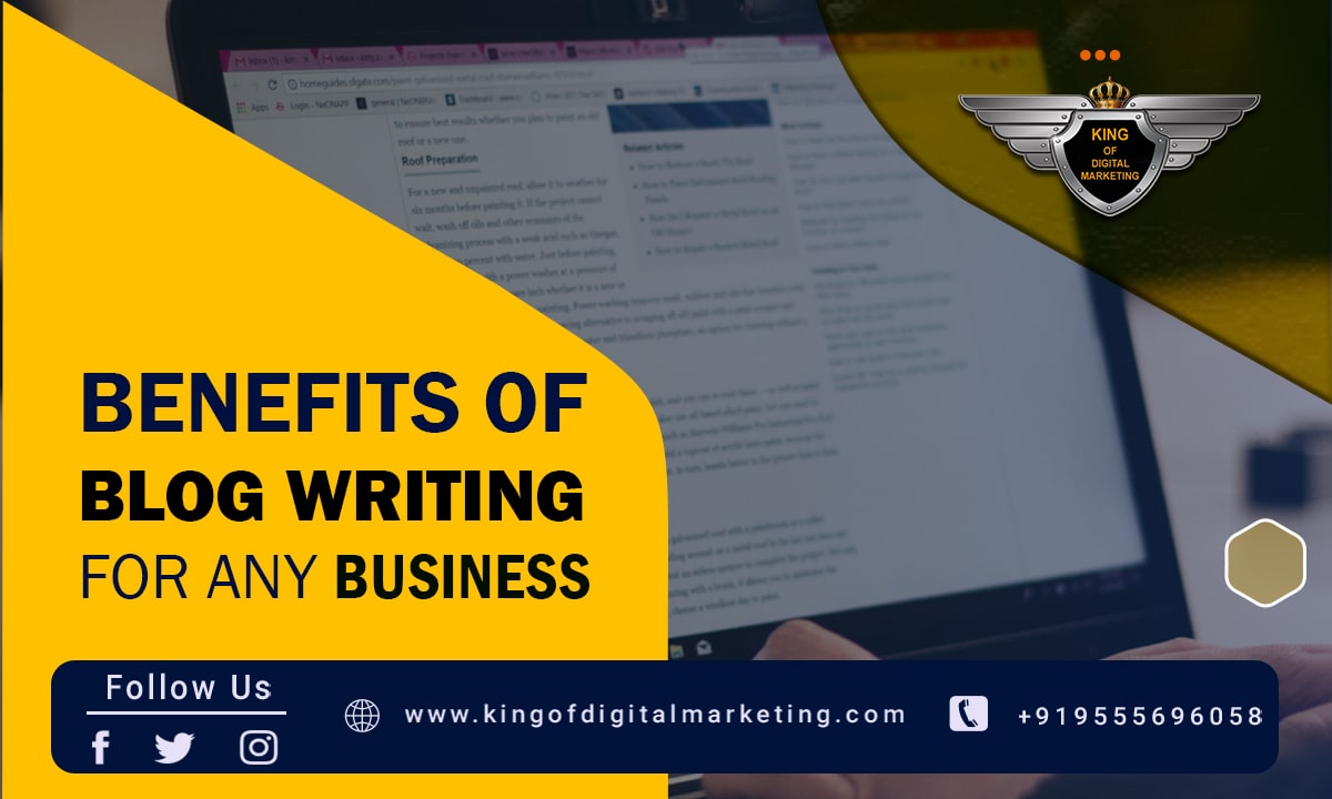 Benefits of Blog Writing for Any Business